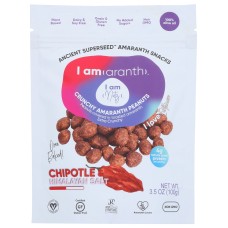 I AMARANTH: Chipotle Plus Himalayan Salt Peanuts, 3.5 oz
