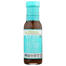 PRIMAL KITCHEN: Organic No Soy Island Teriyaki Sauce And Marinade, 9 oz