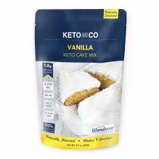 KETO & CO: Vanilla Keto Cake Mix , 8.7 oz