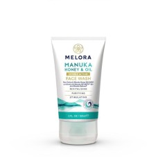 MELORA: Manuka Honey & Oil Double Action Face Wash, 5 fo