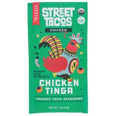 RIEGA: Organic Chicken Tinga Taco Seasoning, 1.1 oz