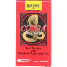 NATURAL BALANCE: Cobra, 60 vc