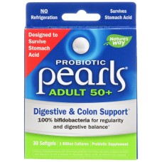 NATURES WAY: Probiotic Pearls 50Plus, 30 sg