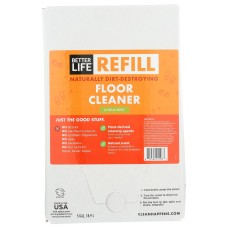 BETTER LIFE: Floor Cleaner Citrus Mint, 5 ga