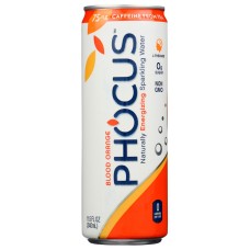 CLEAR CUT PHOCUS: Blood Orange Sparkling Water, 11.5 fo