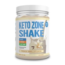 KETO ZONE: Shake French Vanilla Flavor, 1.5 lb