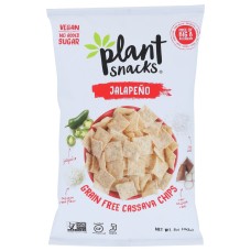 PLANT SNACKS BRAND: Chip Cassava Root Jalapno, 5 oz