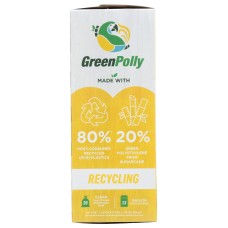 BIOBAG: Clear Recycling Bag 20Ct, 13 ga