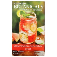 BIGELOW: Watermelon Cucumber Mint Cold Water Infusion Tea, 1.23 oz