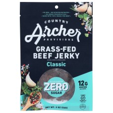 COUNTRY ARCHER: Jerky Beef Classic Ns, 2 oz