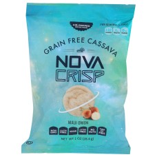 NOVACRISP: Grain Free Cassava Maui Onion Chips, 1 oz