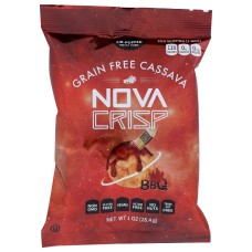 NOVACRISP: Grain Free Cassava Bbq Chips, 1 oz