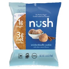 NUSH: Snickerdoodle Cookie, 1.6 oz