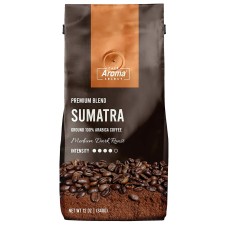CAFE AROMA SELECT: Sumatra Premium Blend Coffee, 12 oz