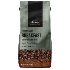 CAFE AROMA SELECT: Breakfast Premium Blend Coffee, 12 oz