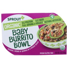 SPROUT: Organic Baby Burrito Bowl, 5 oz