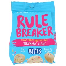 RULE BREAKER SNACKS: Birthday Cake Bites, 4 oz