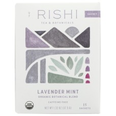 RISHI TEA: Tea Lavender Mint, 1.32 oz