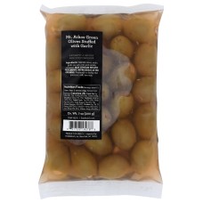 DIVINA: Pouch Olives Stfd Garlic, 7 oz