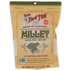 BOBS RED MILL: Whole Grain Millet, 28 oz