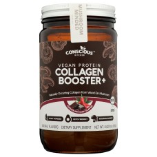 CONSCIOUS KITCHEN: Chocolate Chili Vegan Protein Collagen Booster, 280 gm