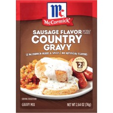 MC CORMICK: Gravy Sausage Country, 2.64 oz