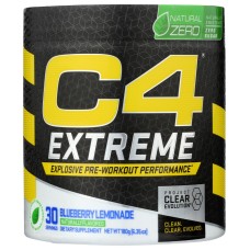 CELLUCOR: C4 Extreme Natural Zero Blueberry Lemonade, 6.35 oz