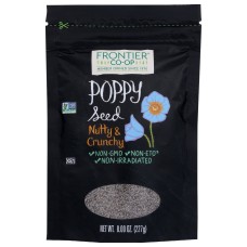 FRONTIER HERB: Seeds Poppy Whole, 8 oz