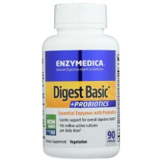 ENZYMEDICA: Digest Basic Plus Probiotics, 90 cp