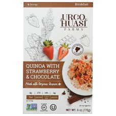 URCOHUASI FARMS: Quinoa With Strawberry And Chocolate, 6 oz