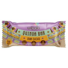 WIPALA: Raw Cacao Quinoa Andean Bar, 1.23 oz