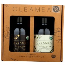 OLEAMEA OLIVE OIL: Organic Extra Virgin Olive Oil 2 Bottles, 500 ml