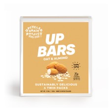 UPCYCLE GRAIN PROJECT: Oat And Almond 4Ct Bars, 5.9 oz