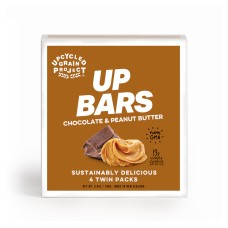 UPCYCLE GRAIN PROJECT: Chocolate & Peanut Butter 4Ct Bars, 5.9 oz