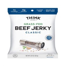 THINK JERKY: Grass Fed Classic Beef Jerky , 2.2 oz