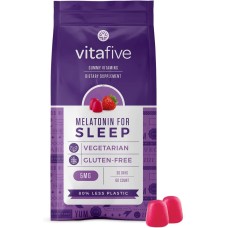 VITAFIVE: Melatonin For Sleep Gummies, 60 pc