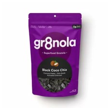 GR8NOLA: Black Coco Chia Superfood Granola, 10 oz
