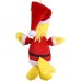 PEANUTS HOLIDAY: Holiday Woodstock Santa Plush Dog Toy with Squeaker, 1 ea