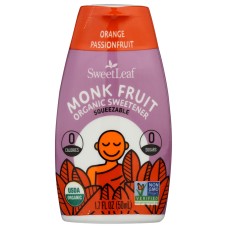 SWEETLEAF: Orange Passionfruit Monk Fruit Organic Sweetener, 1.7 fo