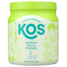 KOS: Organic Inulin Powder, 11.85 oz