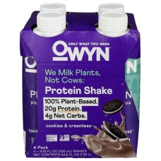 OWYN: Protein Rtd 4Pk Cookies, 44.6 fo