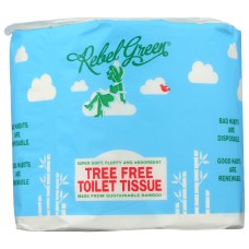 REBEL GREEN: Single Tree Free Toilet Tissue, 1 ea