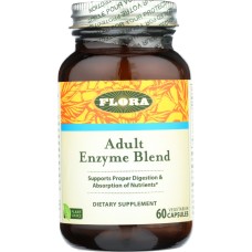 FLORA HEALTH: Adult Enzyme Blend, 60 cp