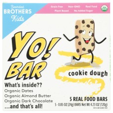 BEARDED BROTHERS: Bar Cookie Dough, 4.23 OZ