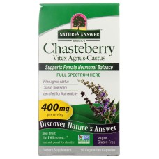 NATURES ANSWER: Chasteberry Vitex 400Mg, 90 vc