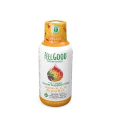 FEELGOOD ORGANIC SUPERFOODS: Immune Support Shot Orange, 1.93 fo