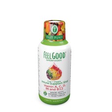FEELGOOD ORGANIC SUPERFOODS: Immune Support Shot Fruit Punch, 1.93 fo