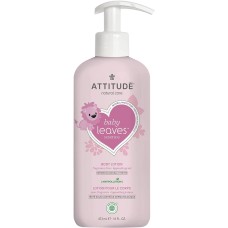 ATTITUDE: Baby Leaves Fragrance Free Body Lotion, 16 fo