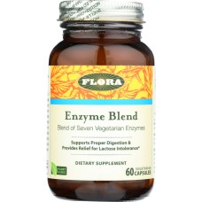 FLORA HEALTH: Enzyme Blend, 60 cp