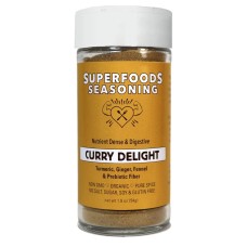 SUPERFOODS SEASONING: Curry Delight Seasoning, 1.9 oz